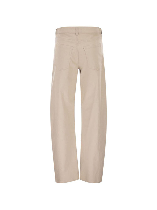 Jeans Emily Light Beige Cotton