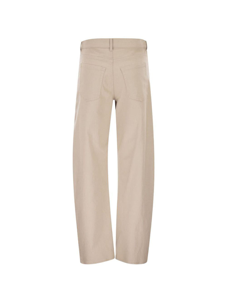 Jeans Emily Light Beige Cotton
