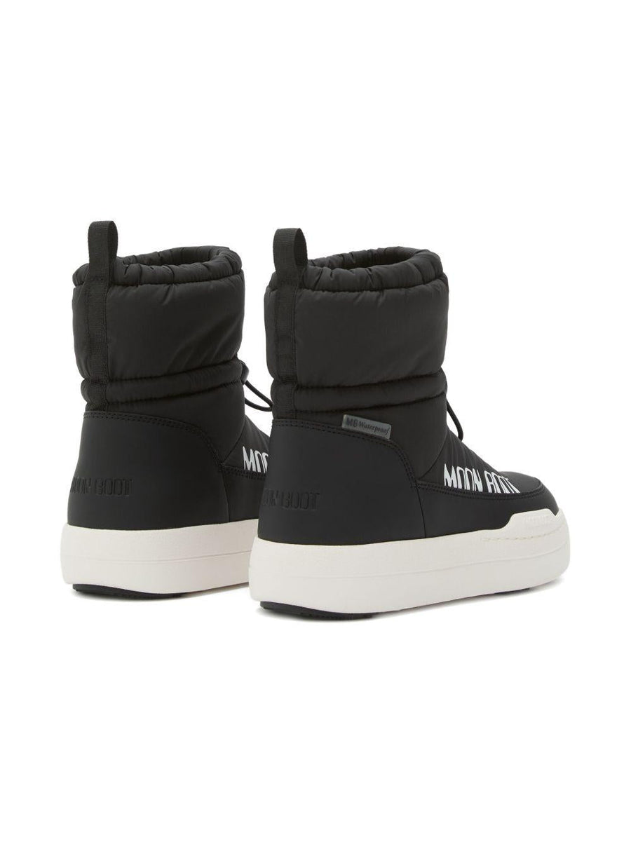 Moon Boot Icon Kids Black Polyester; Polyurethane