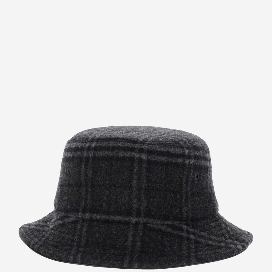 Fisherman Hat Grey Wool-Cashmere