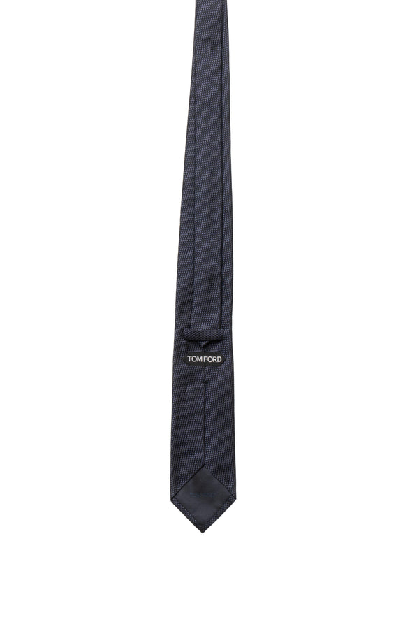 Silk Tie Navy Mulberry Ties & Bow