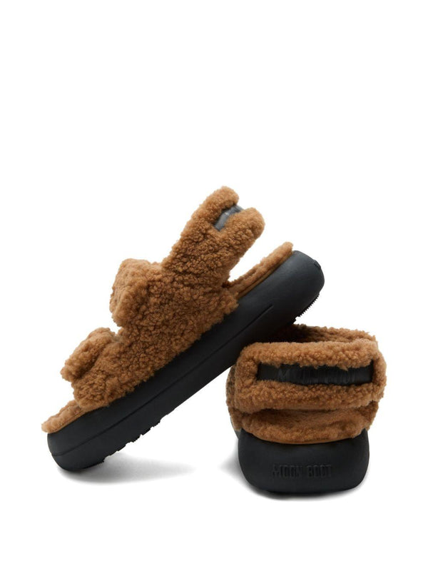 Sandals Brown Leather Ovine