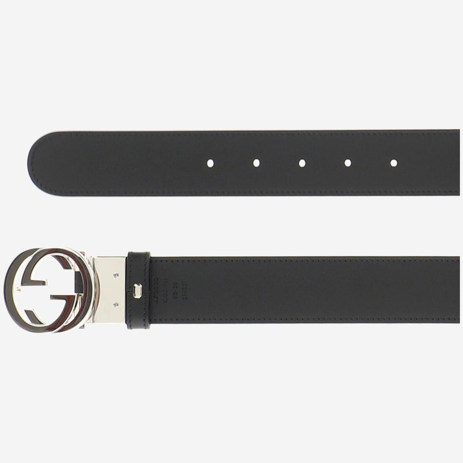 Reversible Belt, Beige Polyurethane