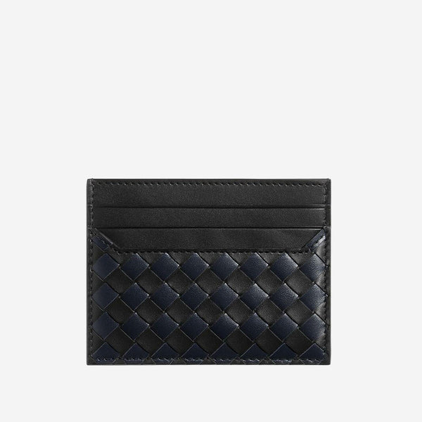 Leather Card Holder Woven Calfskin Multicolour Wallets & Cardholders