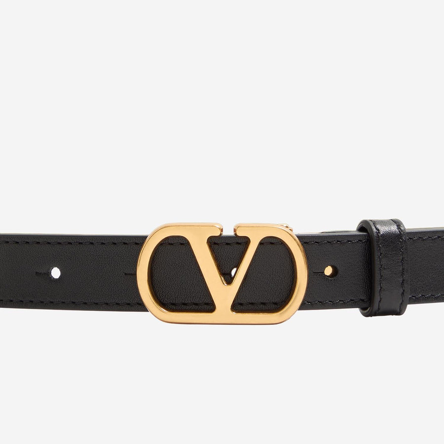 Vlogo Signature Leather Belt Calf - Bos Taurus