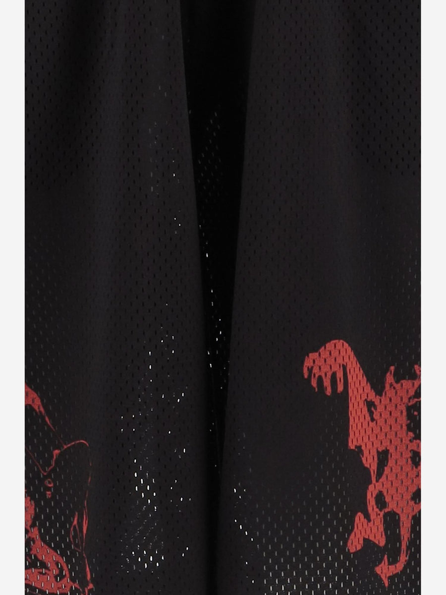 Y2k Cotton Shorts Black
