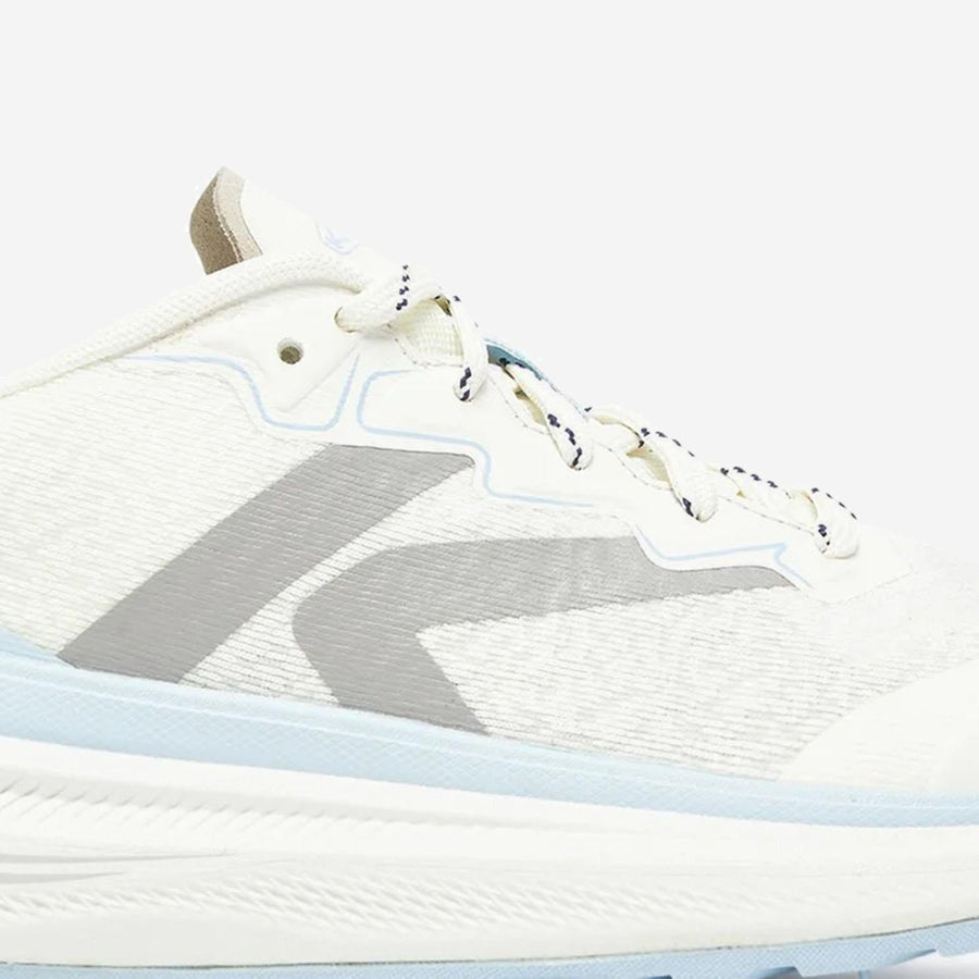 Sneakers Wk500 White Fabric And Rubber Trainers