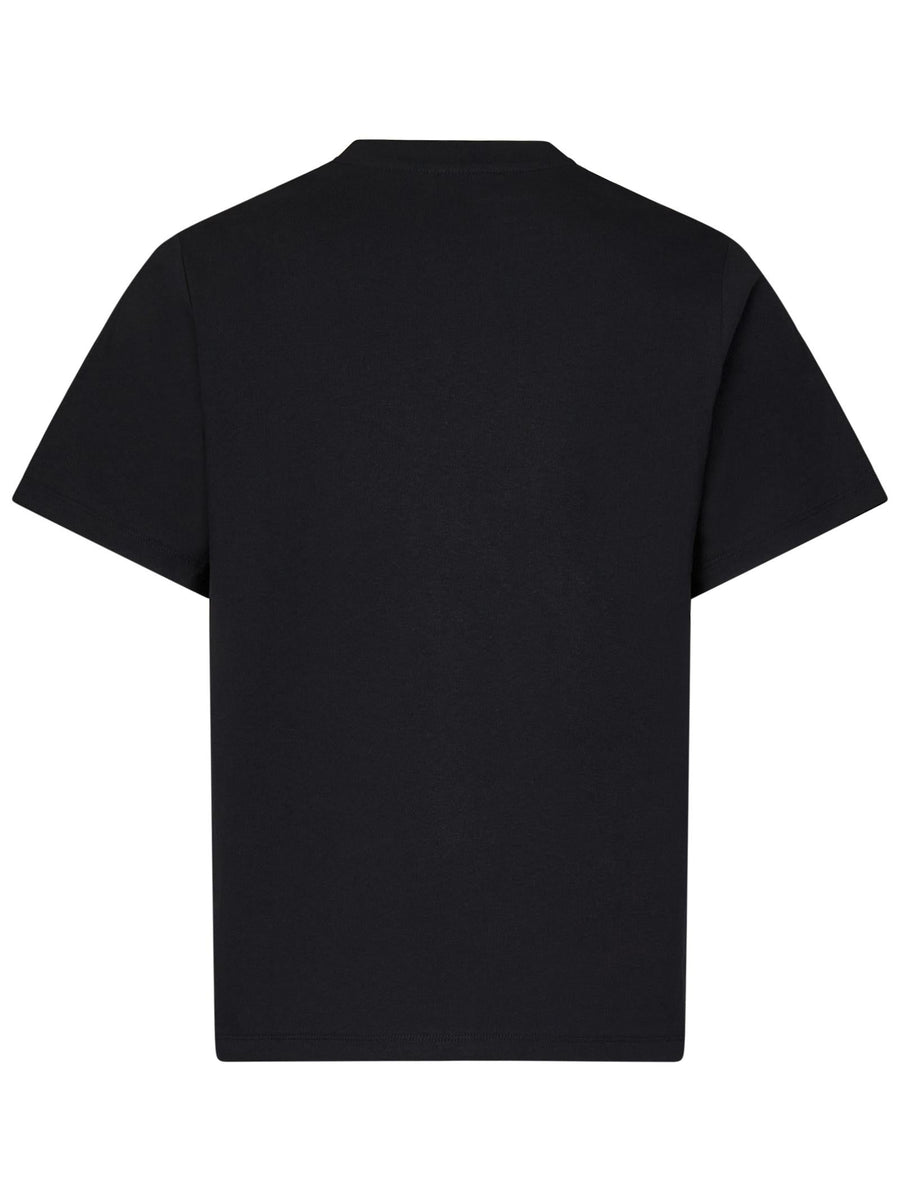 Crewneck T-Shirt Black Cotton T-shirts