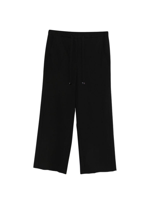 Trousers Smmargenta Black Wool