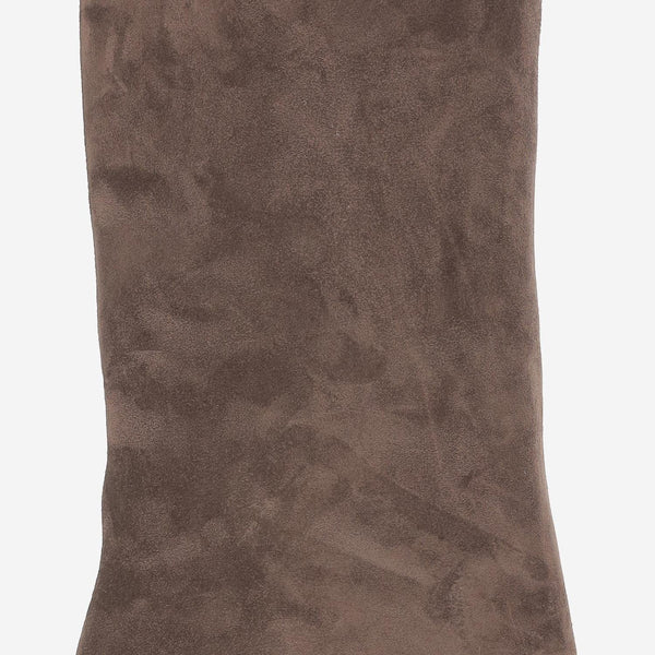 Fiona Suede Boots Brown