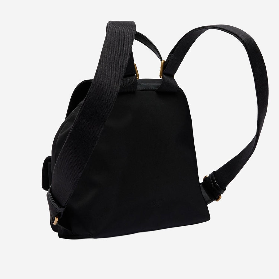 Backpack Nylon Black Backpacks