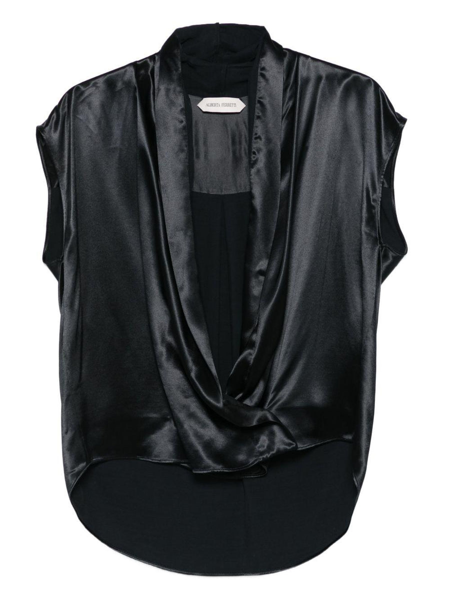 Shirt Black Viscose