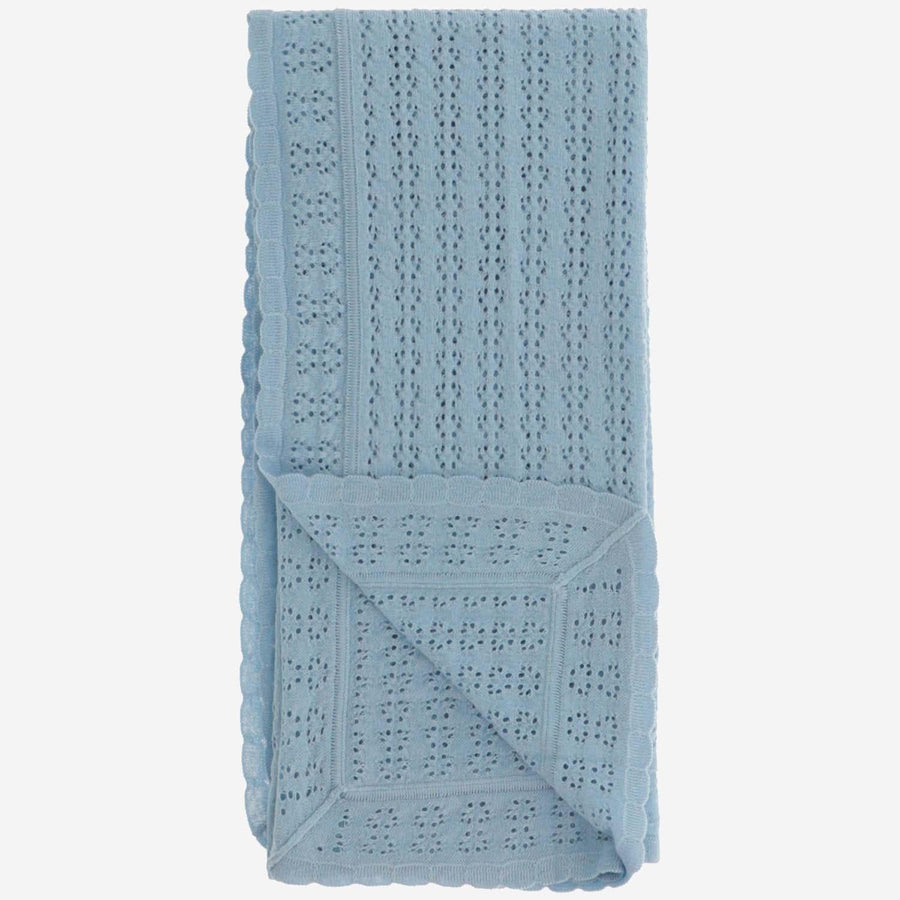 Cotton And Cashmere Blanket Light Blue Blankets, Nests & Sleep Bags