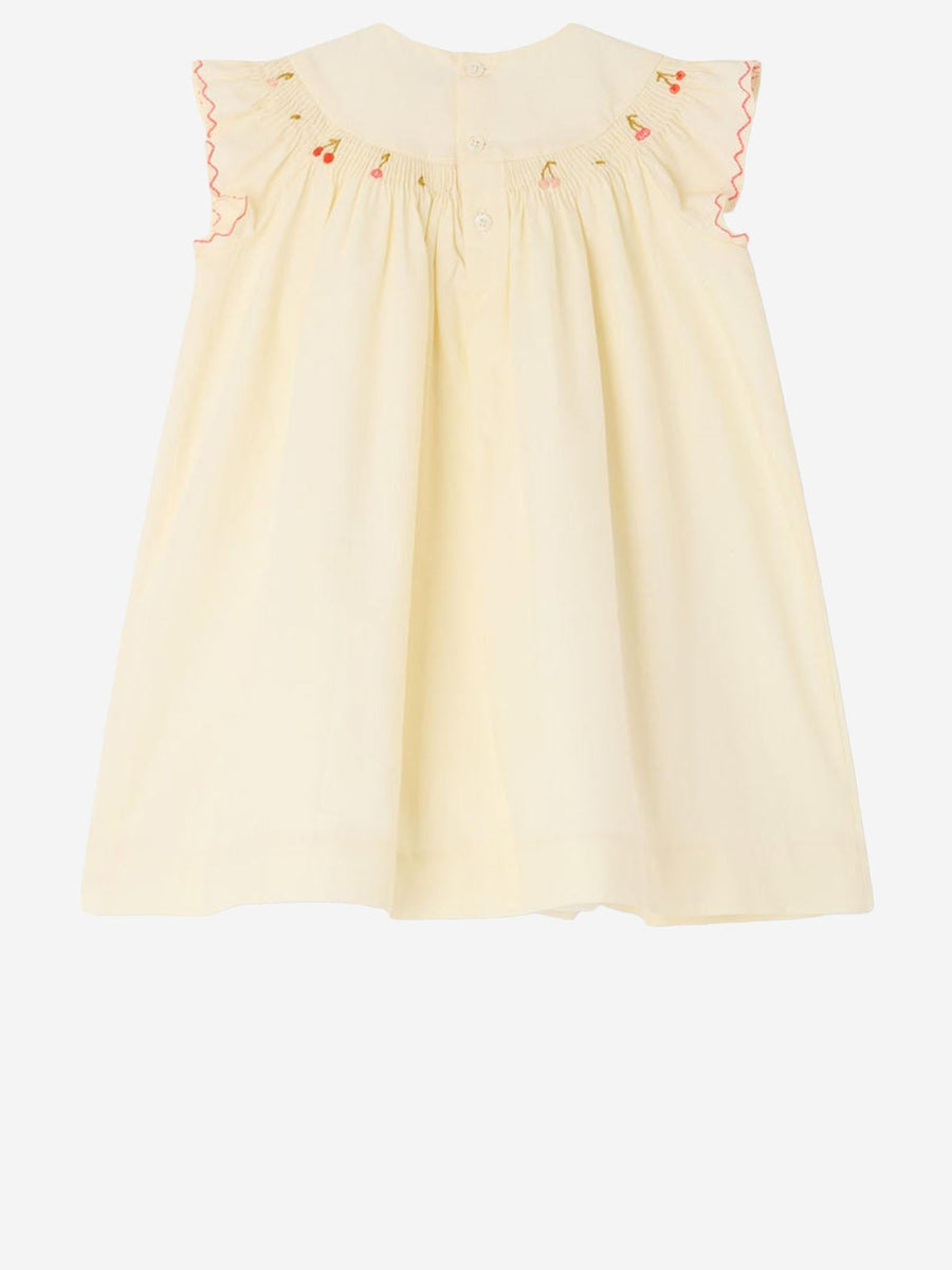 Dress Amantine Cotton Ivory Organic