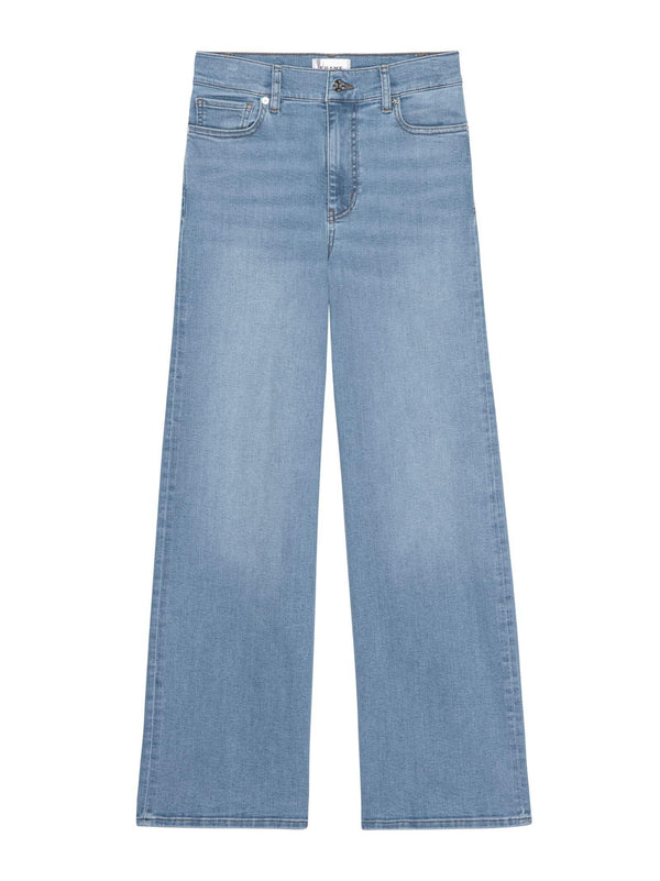 Jeans Le Slim Palazzo Light Blue Cotton