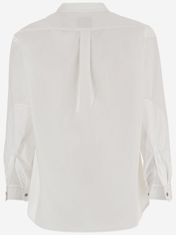 Shirt Cotton-Blend White