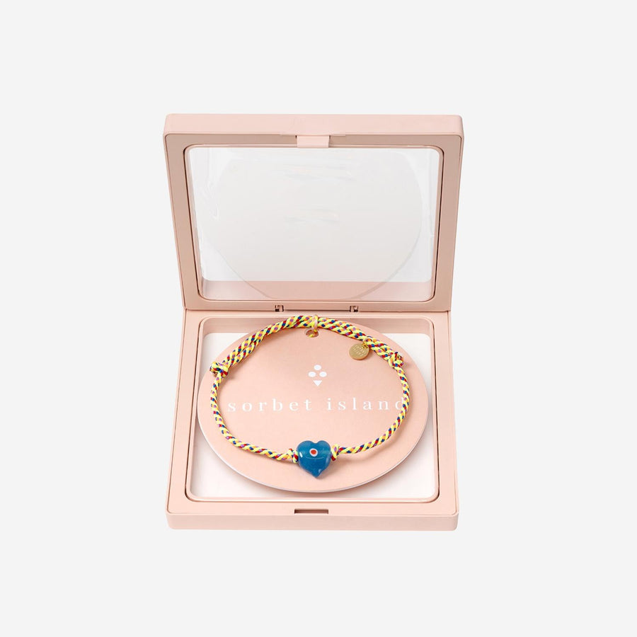 Bracelet Guardian Heart Multicolour Fabric