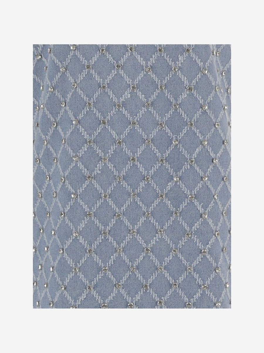 Cotton Dress Light Blue
