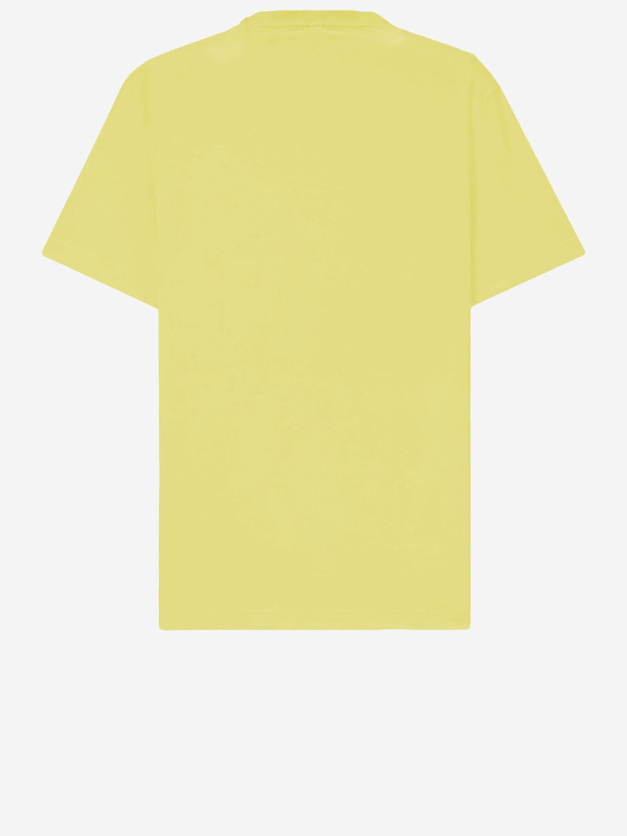 T-Shirt Stretch Cotton Acid Yellow T-shirts