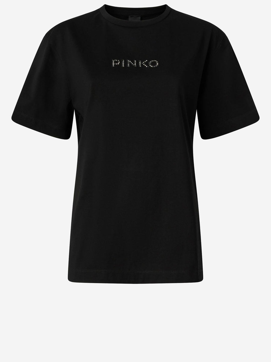 Cotton T-Shirt More Strass Less Stress Black T-shirts & Jerseys