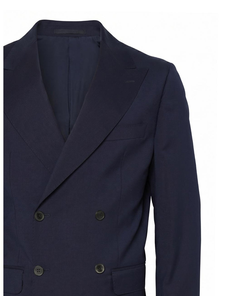 Blazer Blue Wool Jacket
