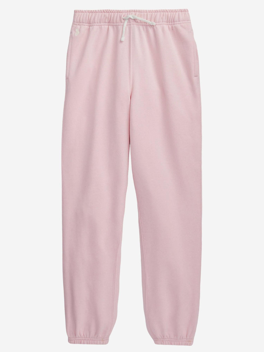 Jogging Pants Stretch Cotton Pink Trousers