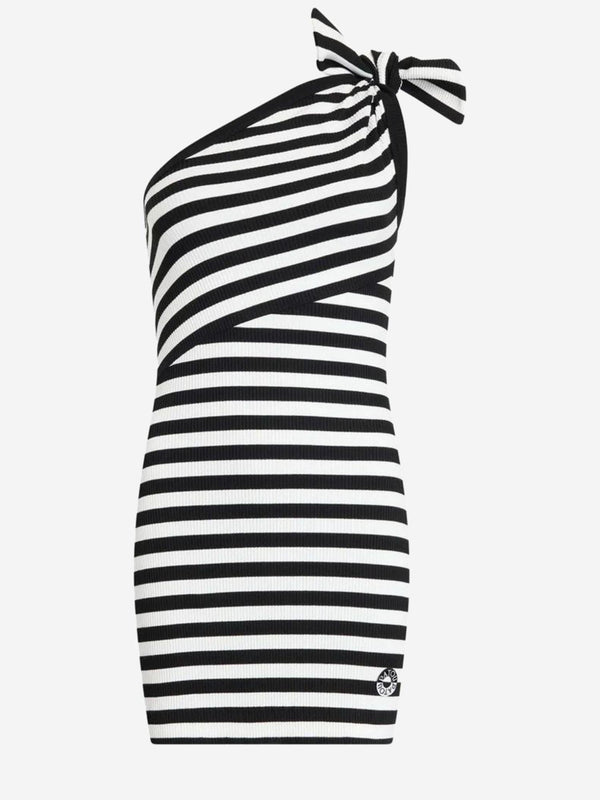 Dress One-Shoulder Multi Cotton