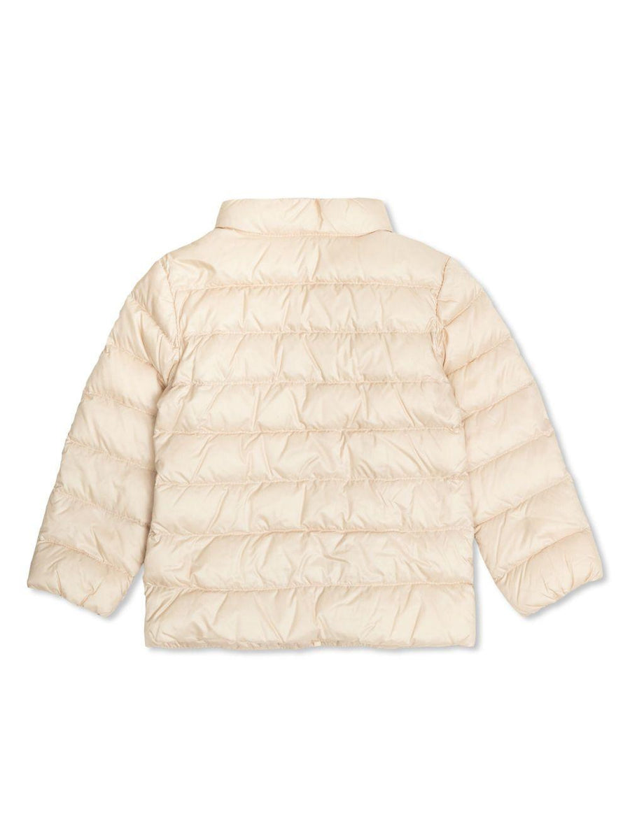 Down Jacket Pink Polyamide Padded