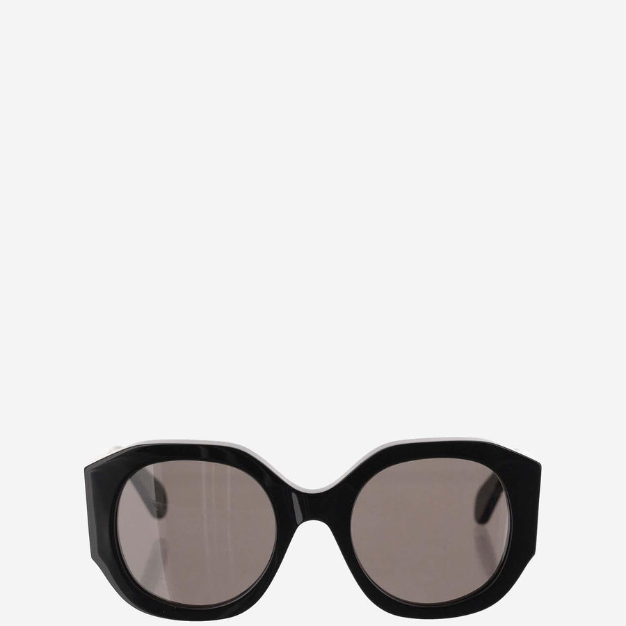 Logo Sunglasses Black Recycled Acetate