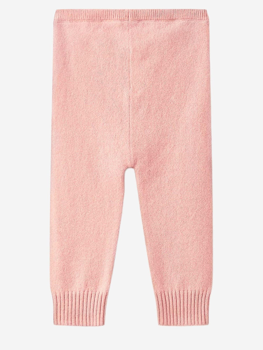 Cashmere Leggings Pink Trousers