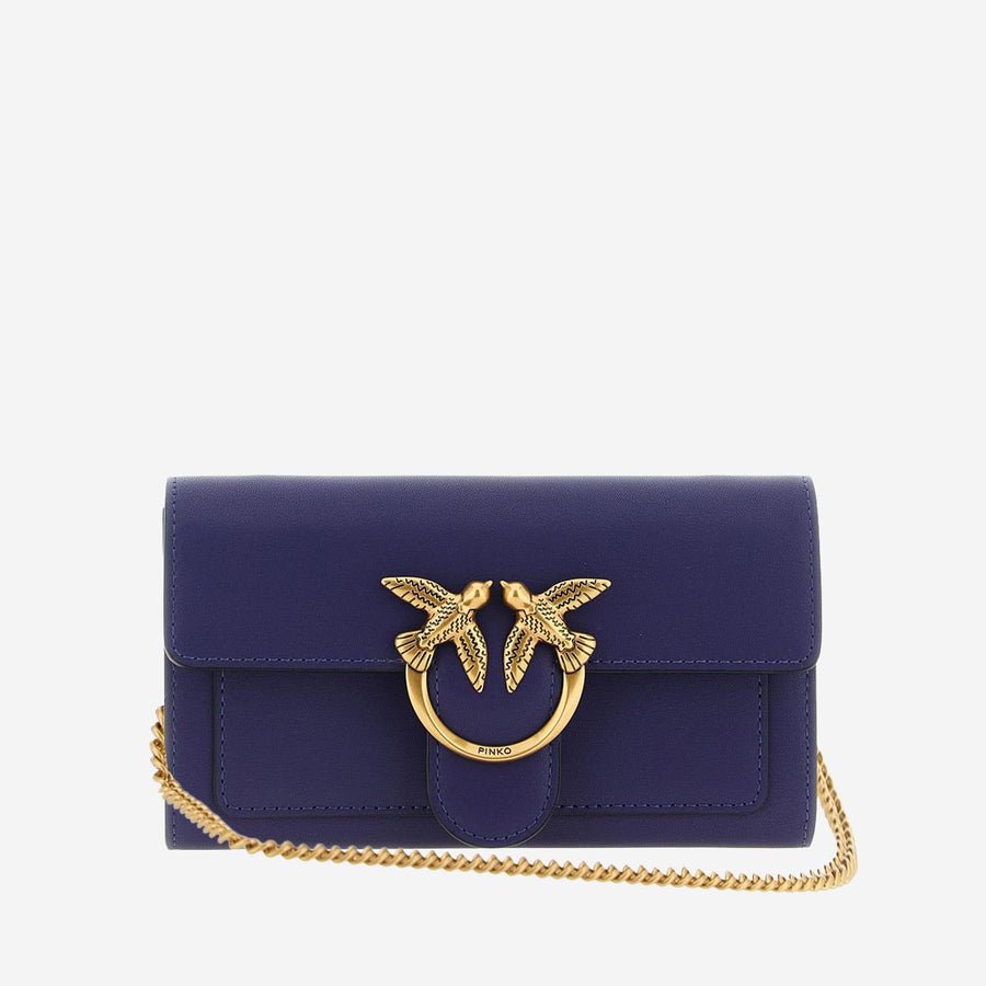 Leather Wallet Love Simply Violet & Purses