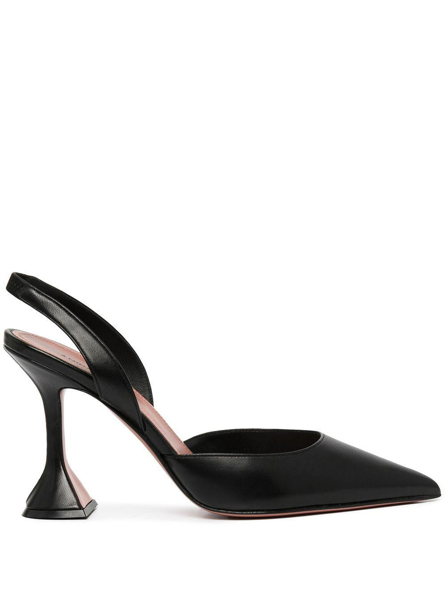 Pumps Holli Sling Nappa 95 Black Lambskin