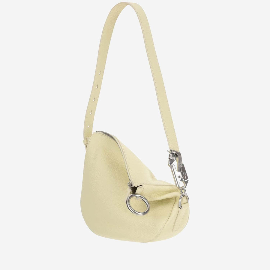 Small Knight Leather Shoulder Bag Yellow