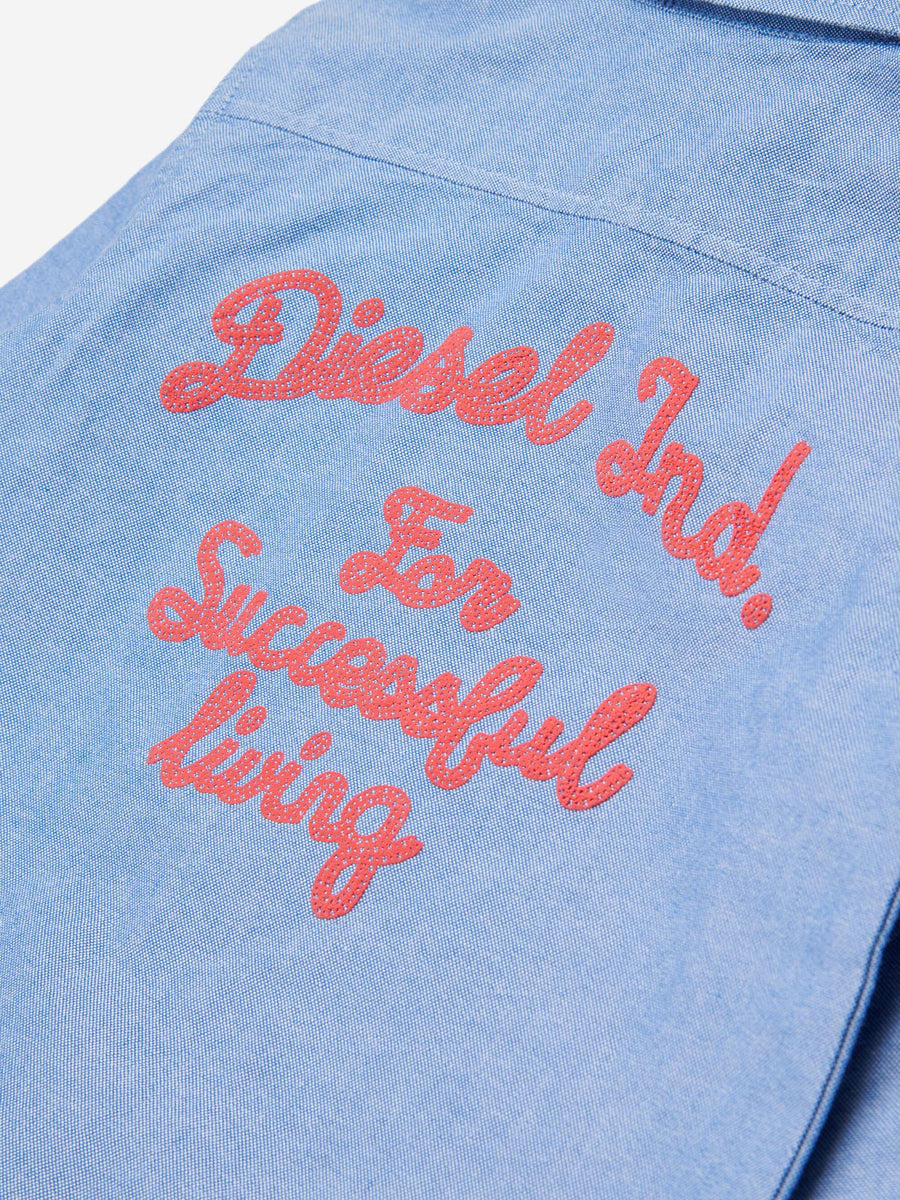 Cotton Shirt Light Blue