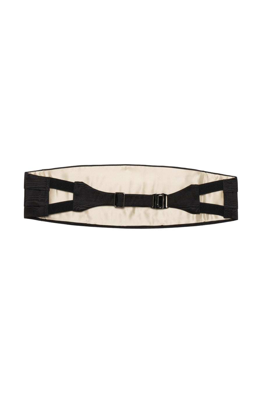 Cummerbund Black Silk Mulberry Accessory