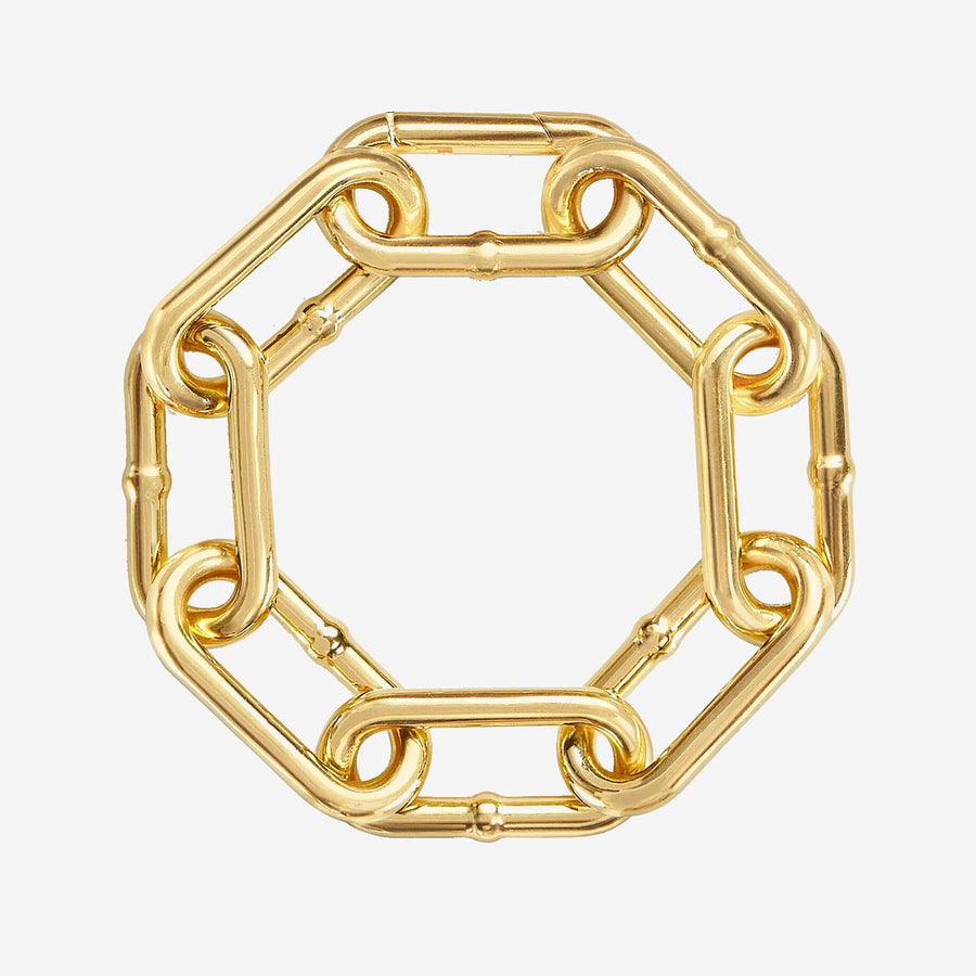 Chains Bracelet Yellow Gold Silver