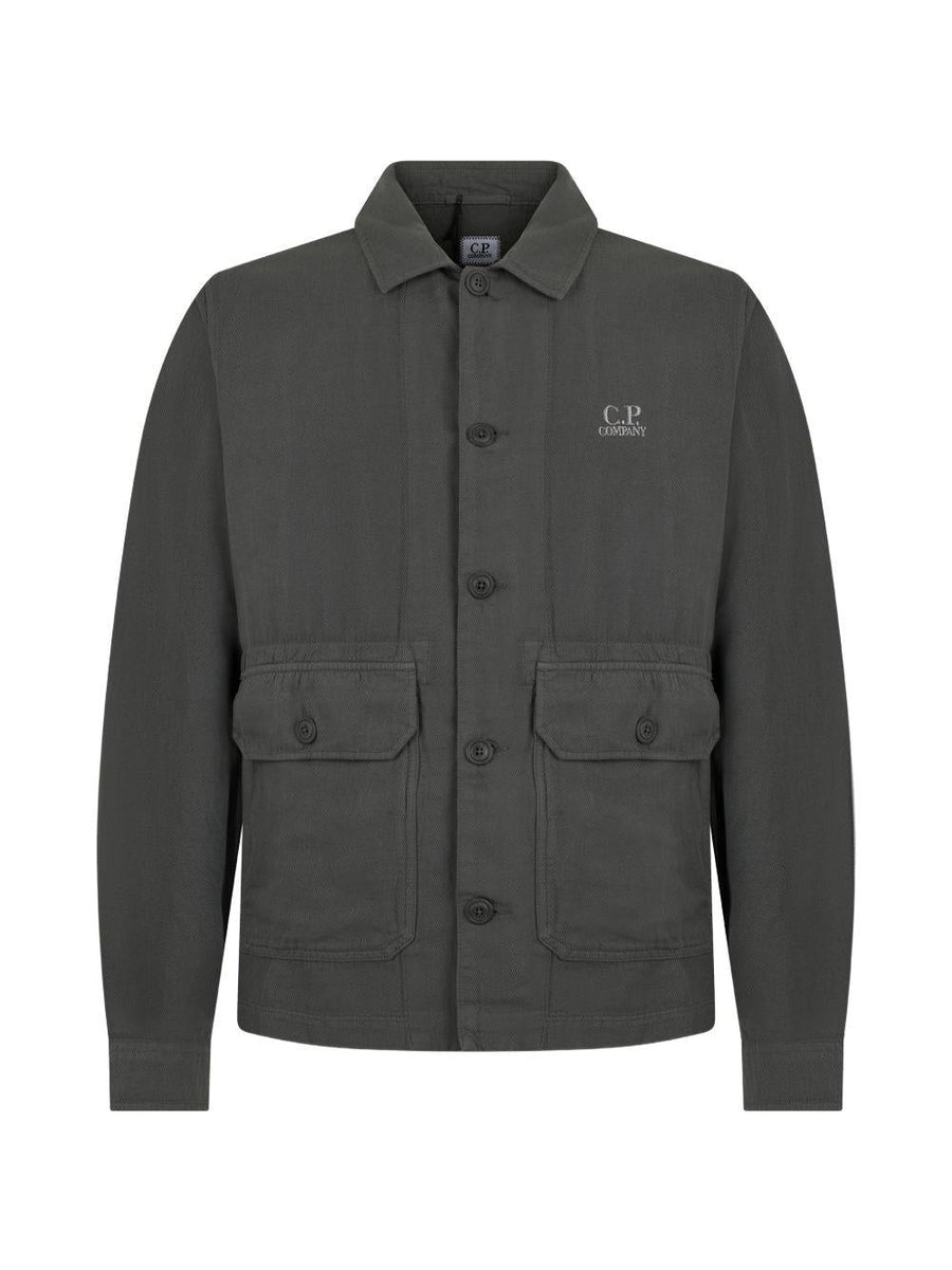 Jacket Cotton-Linen Grey