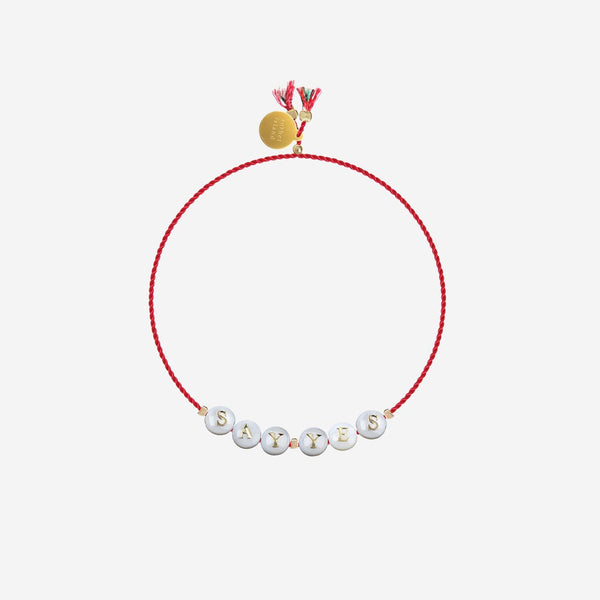 Bracelet With Shells And Glass Beads Multicolour Fabric