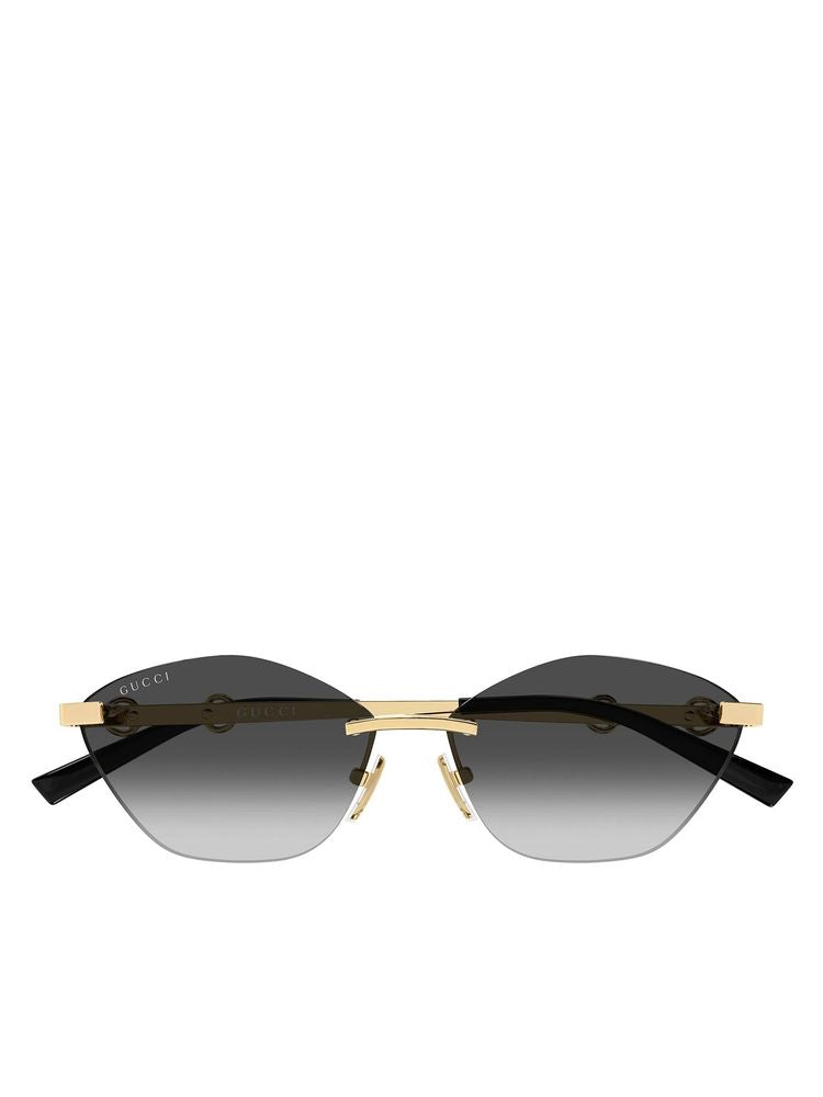 Gucci GG2050S Metal frame sunglasses in gold