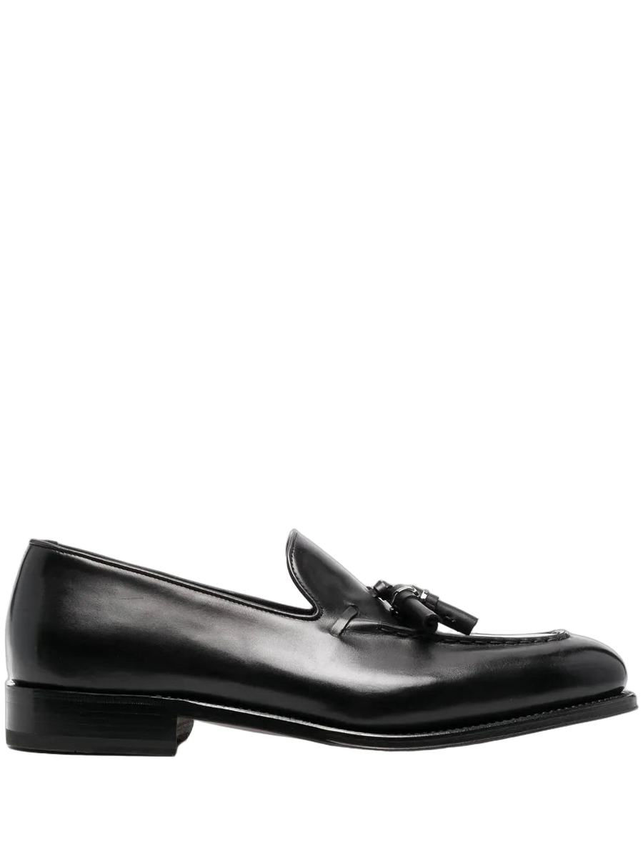 Ferragamo Leather loafer in black