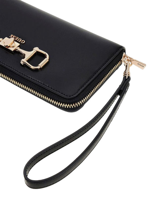 Guess 100% Polyurethane wallet in black