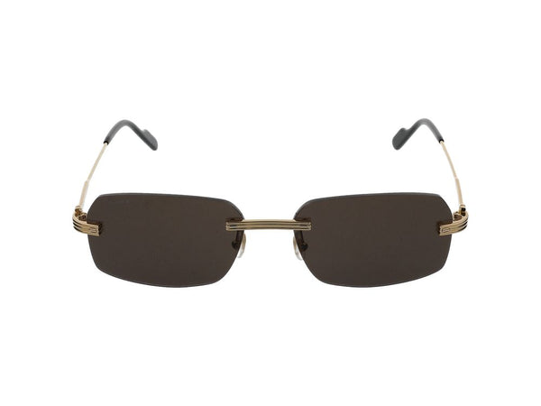Sunglasses Cartier Ct0271s 001 Gold Grey 58-17-145 Metal