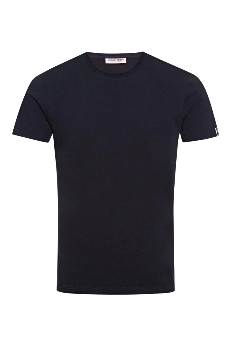 Orlebar Brown 100% cotton t-shirt in navy