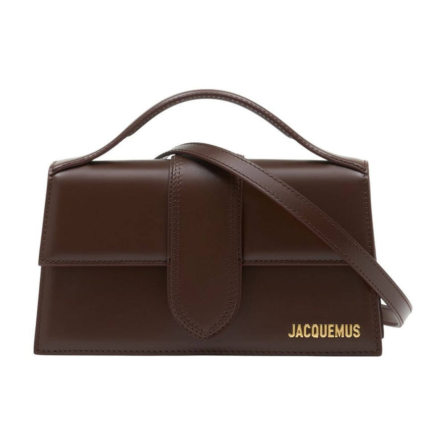 Jacquemus leather shoulder bag in brown