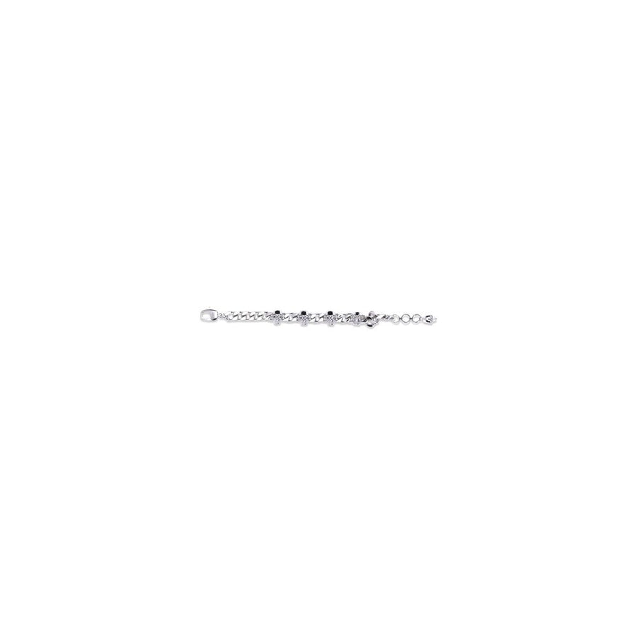 Alexander McQueen 100% Metal bracelet in silver