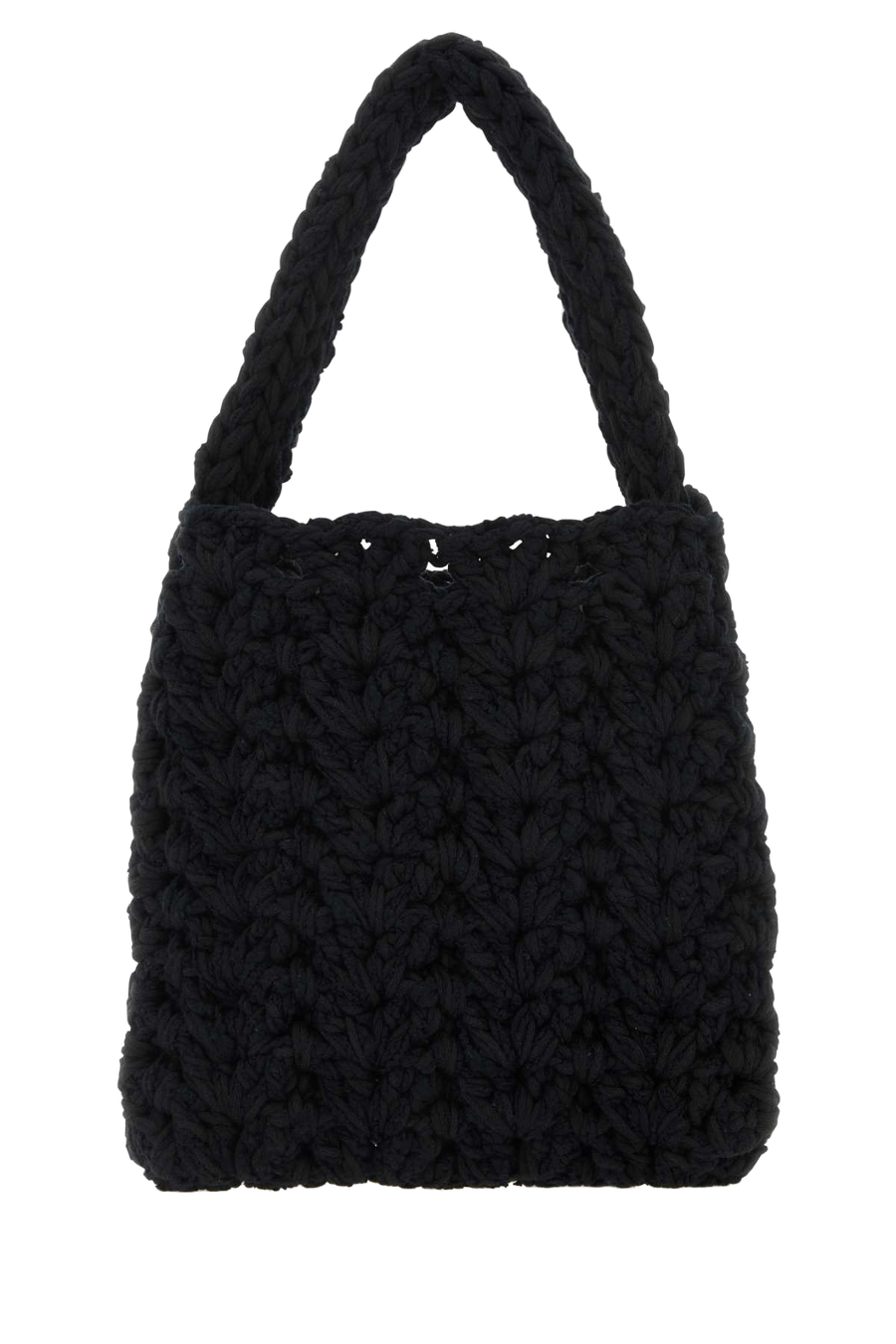 Marco Rambaldi 70% Cotton shoulder bag in black