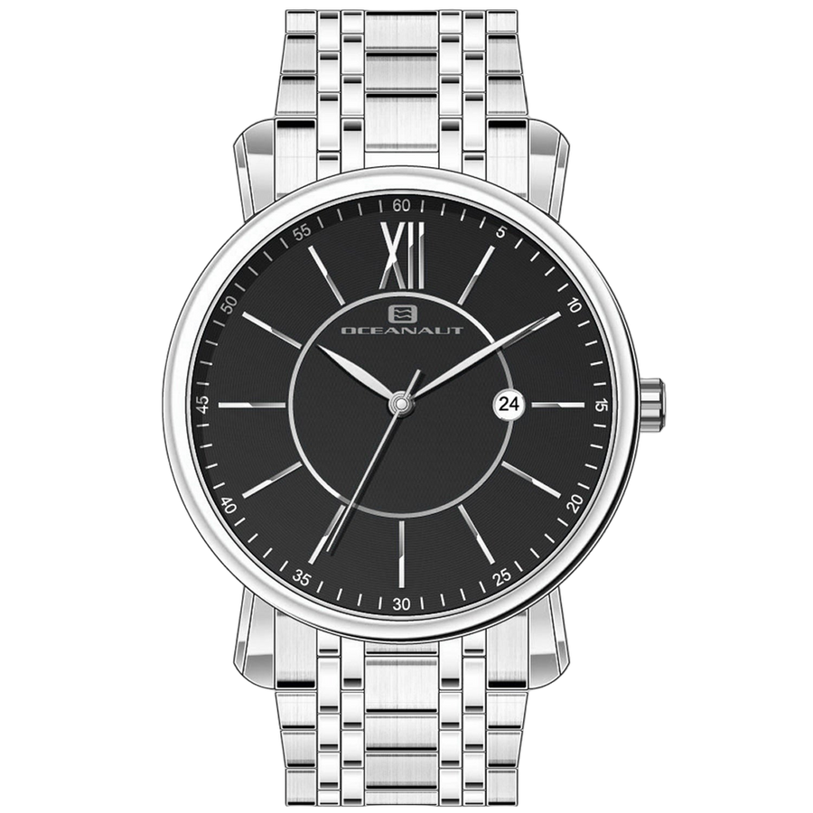 Oceanaut watch in black