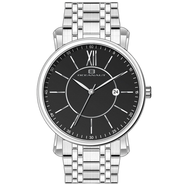 Oceanaut watch in black