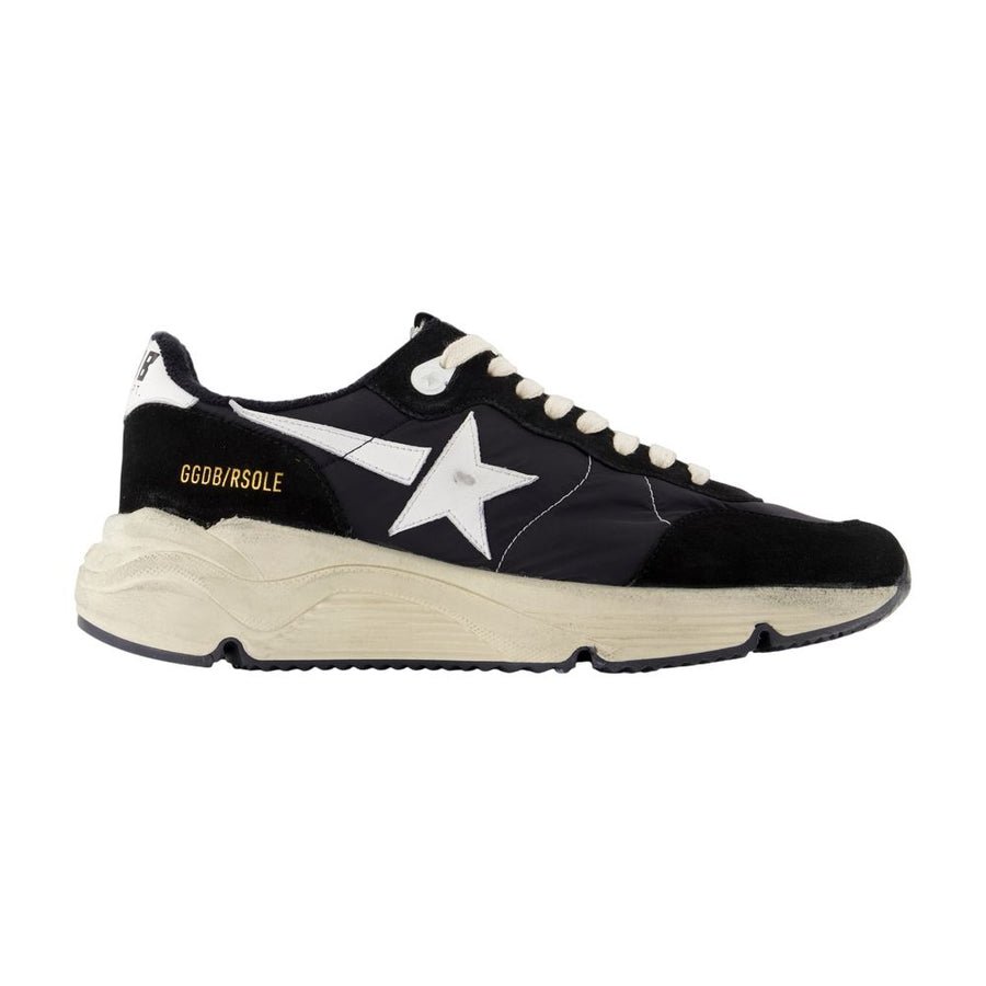 Golden Goose Deluxe Brand calfskin sneaker in black
