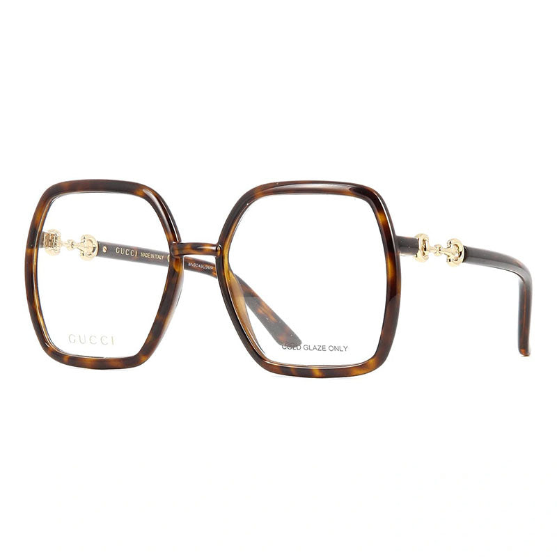 Gucci eyeglasses in brown